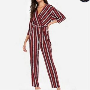 NWT Express Striped Jumpsuit